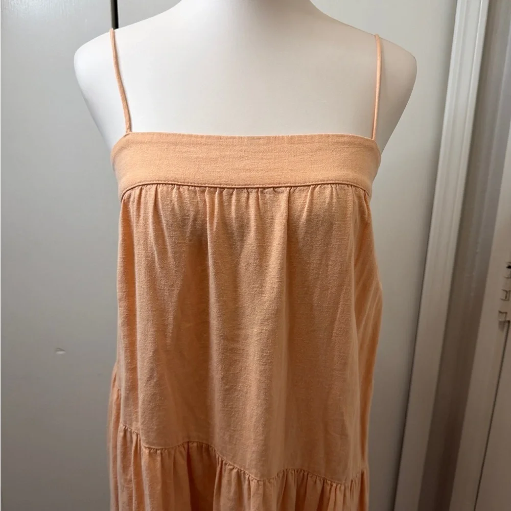Abercrombie & Fitch Peach Maxi Dress